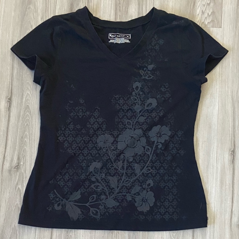 y2k floral shirt